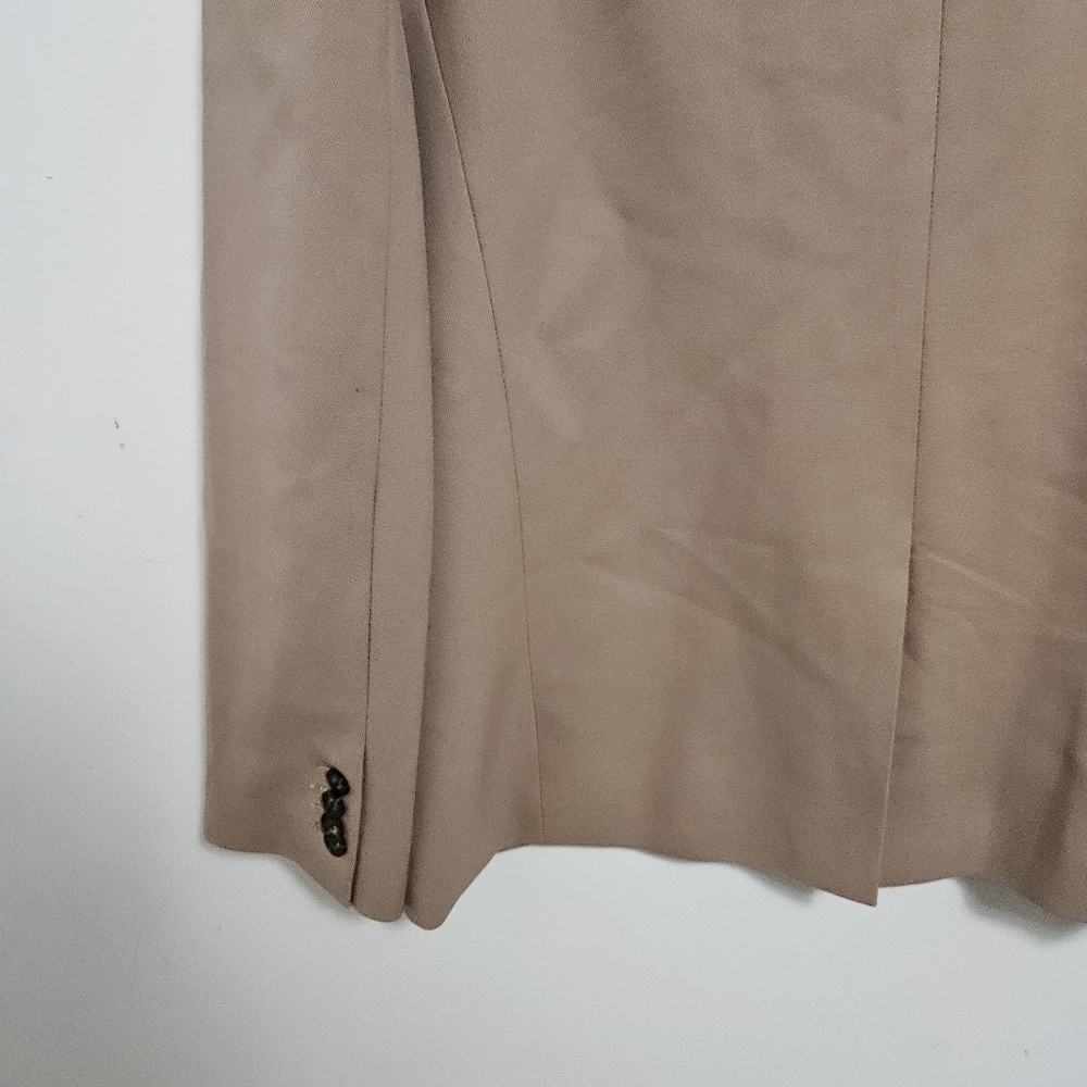 SOLD Aritzia Babaton Vogue Oversized City Wool Blazer Sz 1 S/M Camel - Picture 11 of 16